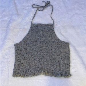 Sage green top